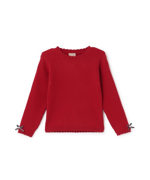 petit main / プティマイン ニット・セーター | 【リンク/フワモチット】リブニット | 詳細7