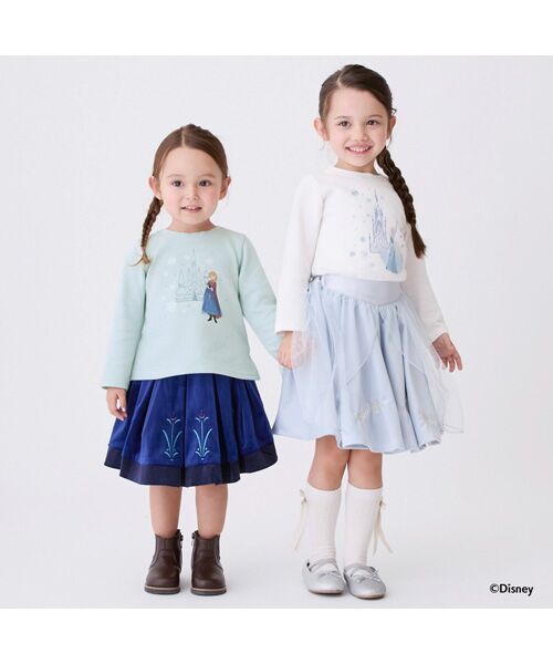 petit main / プティマイン Tシャツ | 【Disney】刺繍グラフィック長袖T | 詳細6