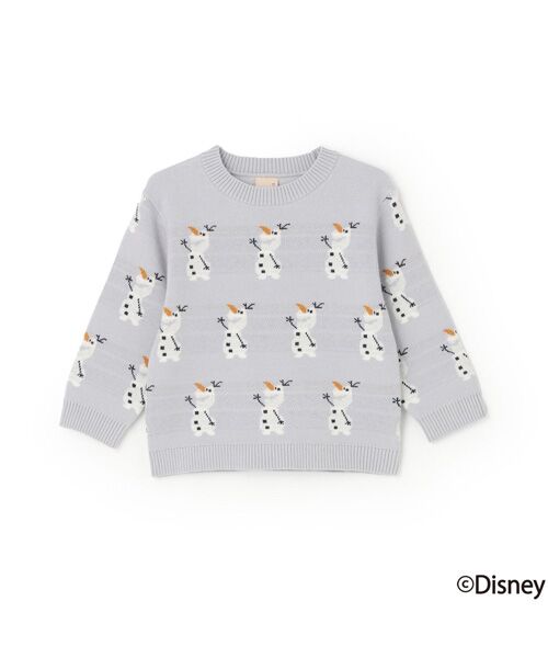 petit main / プティマイン ニット・セーター | 【Disney】オラフ総柄ニット | 詳細6