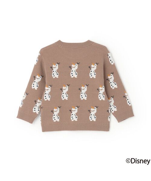 petit main / プティマイン ニット・セーター | 【Disney】オラフ総柄ニット | 詳細7