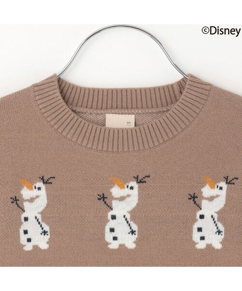 petit main / プティマイン ニット・セーター | 【Disney】オラフ総柄ニット | 詳細8