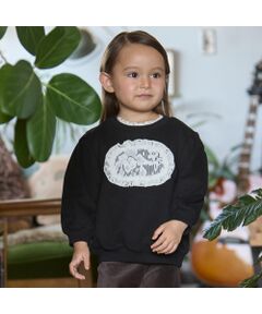 petit main / プティマイン スウェット | 【リンク】レースロゴトレーナー