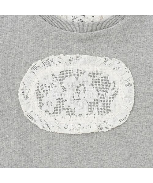 petit main / プティマイン スウェット | 【リンク】レースロゴトレーナー | 詳細6