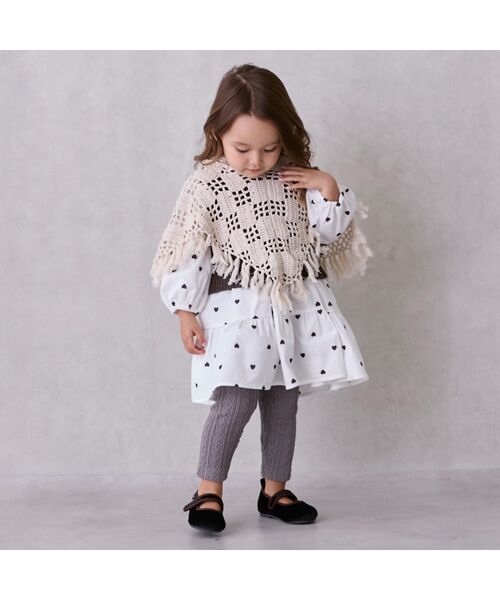 petit main / プティマイン その他トップス | クロシェポンチョ | 詳細3