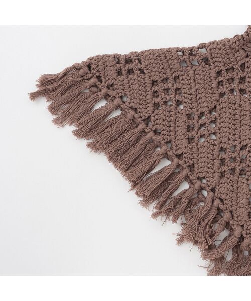 petit main / プティマイン その他トップス | クロシェポンチョ | 詳細8