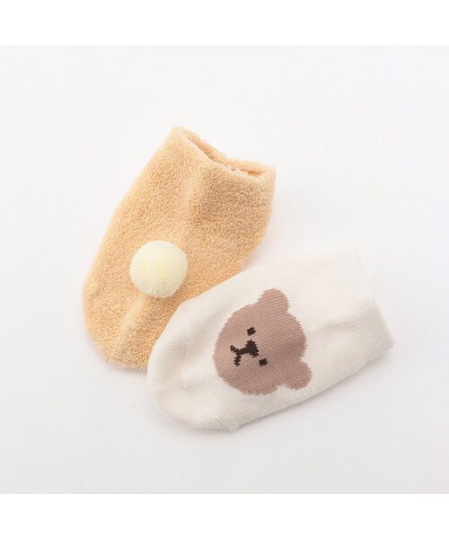 petit main / プティマイン ベビー・キッズグッズ | BABY3Pソックス | 詳細5