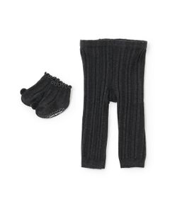 petit main / プティマイン ベビー・キッズウエア | ｿｯｸｽ付きﾚｷﾞﾝｽ