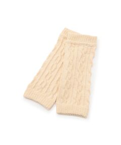 petit main / プティマイン レッグウォーマー | もこもこケーブルレッグウォーマー