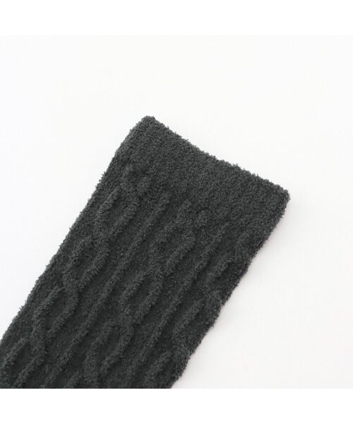 petit main / プティマイン レッグウォーマー | もこもこケーブルレッグウォーマー | 詳細1