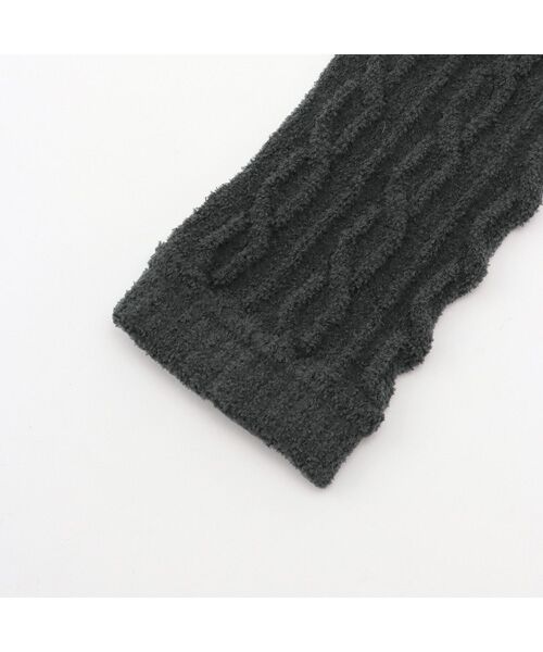 petit main / プティマイン レッグウォーマー | もこもこケーブルレッグウォーマー | 詳細2