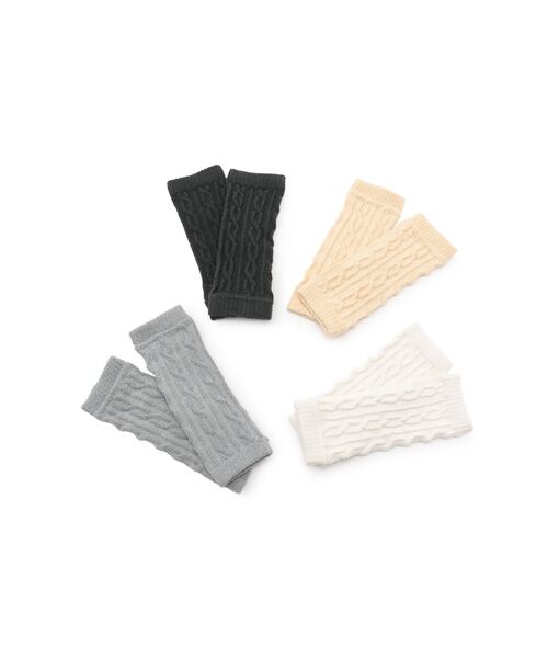 petit main / プティマイン レッグウォーマー | もこもこケーブルレッグウォーマー | 詳細4
