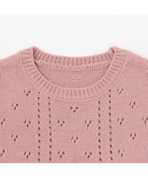 petit main / プティマイン ロンパース | ニットベスト付き2WAYオール | 詳細7