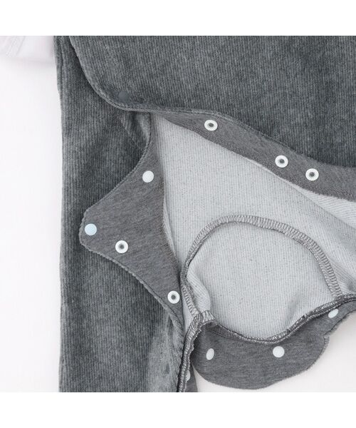 petit main / プティマイン ロンパース | チュールフリルカバーオール | 詳細6