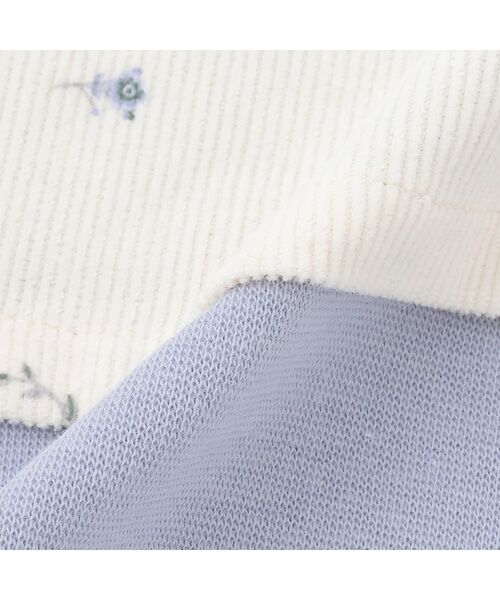 petit main / プティマイン ロンパース | 花柄ジャンスカセットアップ | 詳細13