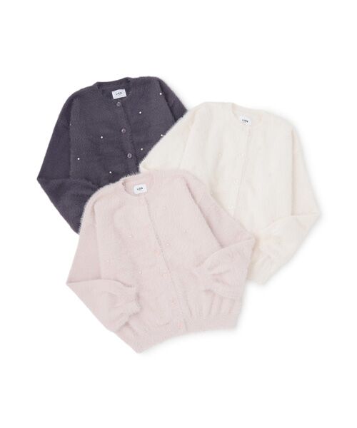 petit main / プティマイン カーディガン・ボレロ | 【リンク】シャギーニットカーディガン | 詳細9