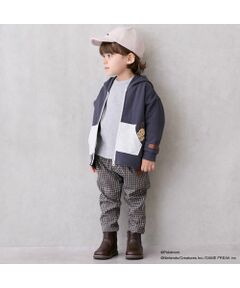 petit main / プティマイン その他パンツ | 【monpoke】ポケット刺繍パンツ