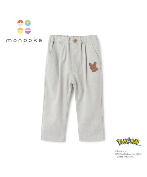 petit main / プティマイン その他パンツ | 【monpoke】ポケット刺繍パンツ | 詳細5