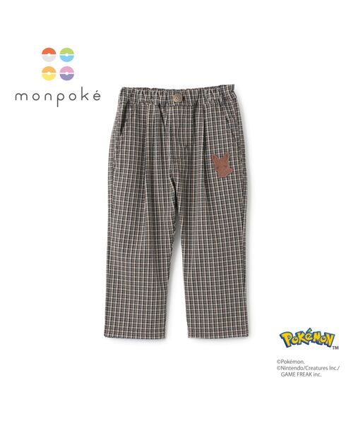 petit main / プティマイン その他パンツ | 【monpoke】ポケット刺繍パンツ | 詳細7