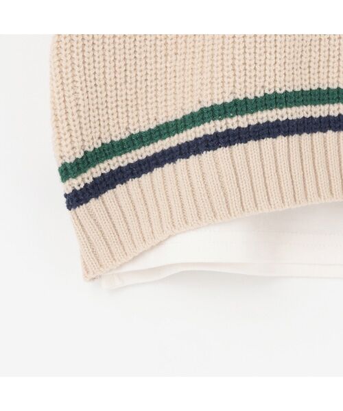 petit main / プティマイン ベスト | 【ウォッシャブル】ニットベストセット | 詳細10