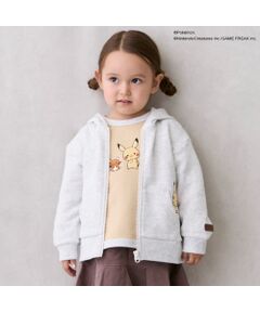 petit main / プティマイン パーカー | 【monpoke】ジップパーカー