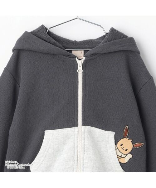 petit main / プティマイン パーカー | 【monpoke】ジップパーカー | 詳細11