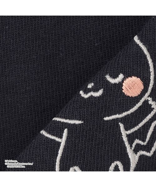 petit main / プティマイン Tシャツ | 【monpoke】刺繍キャラ長袖T | 詳細15