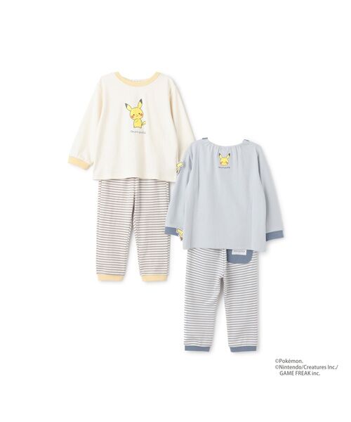 petit main / プティマイン ルームウェア | 【monpoke】スムースパジャマ | 詳細14