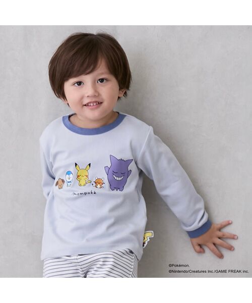 petit main / プティマイン ルームウェア | 【monpoke】スムースパジャマ | 詳細2