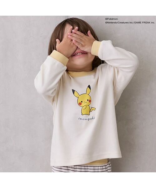 petit main / プティマイン ルームウェア | 【monpoke】スムースパジャマ | 詳細4