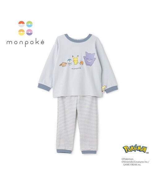 petit main / プティマイン ルームウェア | 【monpoke】スムースパジャマ | 詳細6