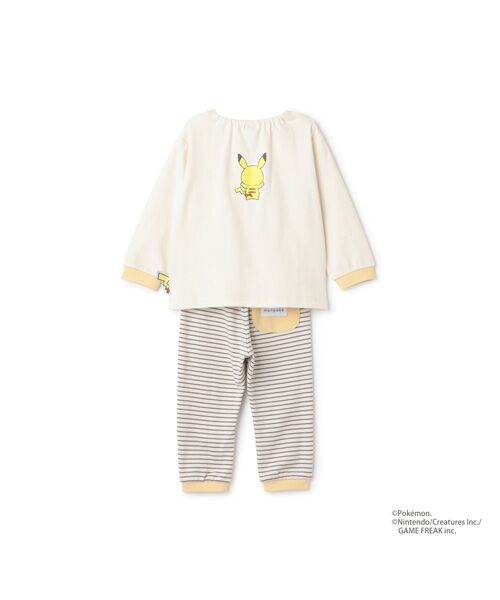 petit main / プティマイン ルームウェア | 【monpoke】スムースパジャマ | 詳細7