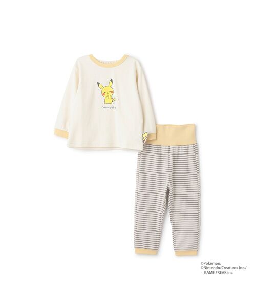 petit main / プティマイン ルームウェア | 【monpoke】スムースパジャマ | 詳細8