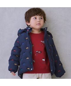 petit main / プティマイン ダウンジャケット・ベスト | 【リンク】アソート刺繍中綿ジャケット