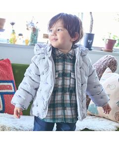 petit main / プティマイン ダウンジャケット・ベスト | 【リンク】アソート刺繍中綿ジャケット