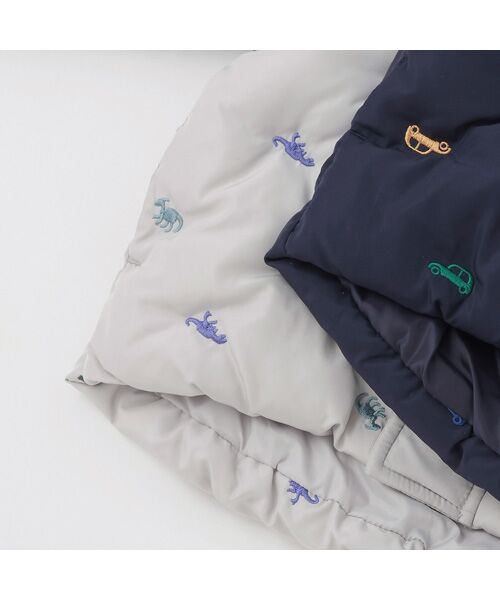 petit main / プティマイン ダウンジャケット・ベスト | 【リンク】アソート刺繍中綿ジャケット | 詳細14