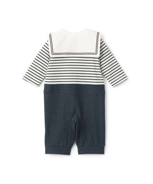 petit main / プティマイン ロンパース | 【monpoke】セーラーカバーオール | 詳細4