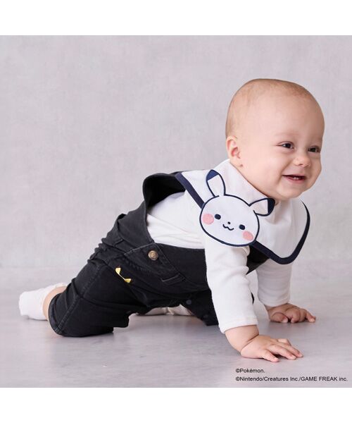 petit main / プティマイン ベビー・キッズウエア | 【monpoke】モチーフサロペット | 詳細1