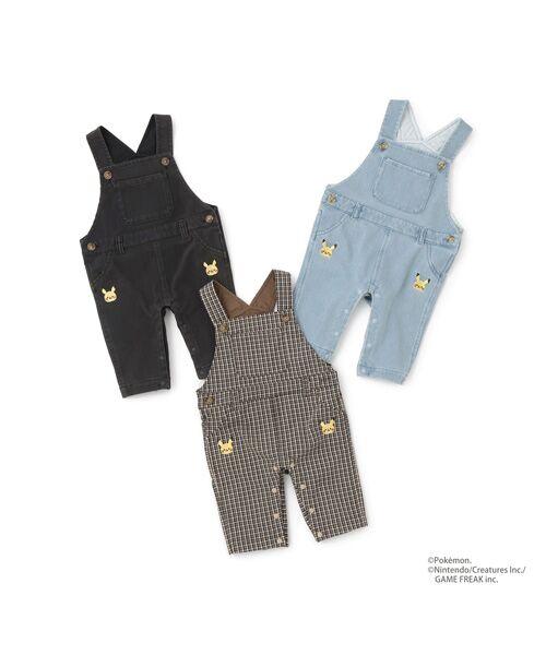 petit main / プティマイン ベビー・キッズウエア | 【monpoke】モチーフサロペット | 詳細13