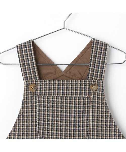 petit main / プティマイン ベビー・キッズウエア | 【monpoke】モチーフサロペット | 詳細5