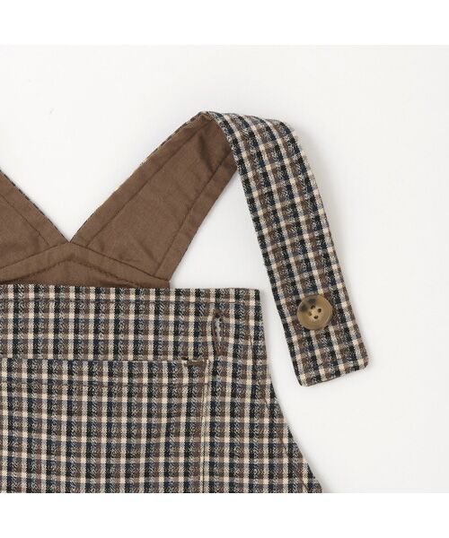 petit main / プティマイン ベビー・キッズウエア | 【monpoke】モチーフサロペット | 詳細6