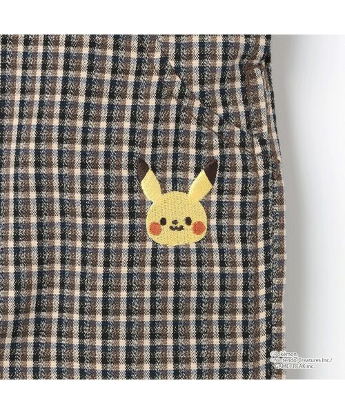 petit main / プティマイン ベビー・キッズウエア | 【monpoke】モチーフサロペット | 詳細8