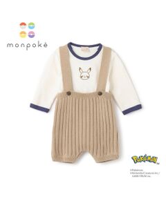petit main / プティマイン ロンパース | 【monpoke】サス付きパンツセット