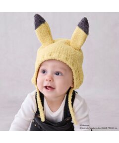 petit main / プティマイン ベビー・キッズグッズ | 【monpoke】耳付キニット帽