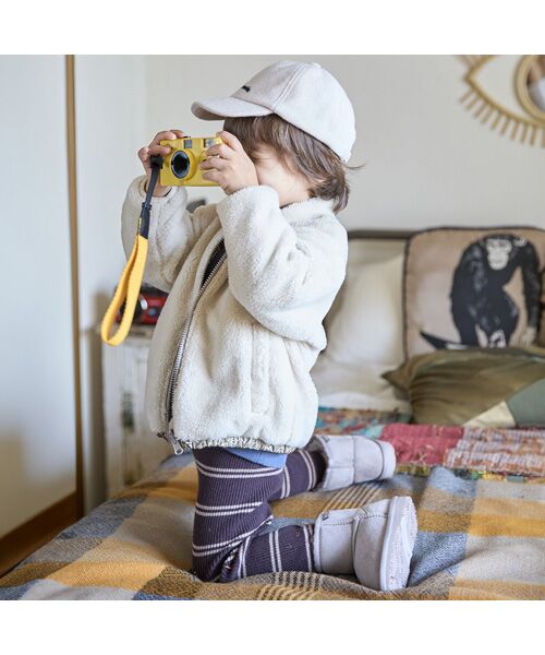 petit main / プティマイン その他パンツ | 【ウォッシャブル】マルチボーダーニットレギパン | 詳細4