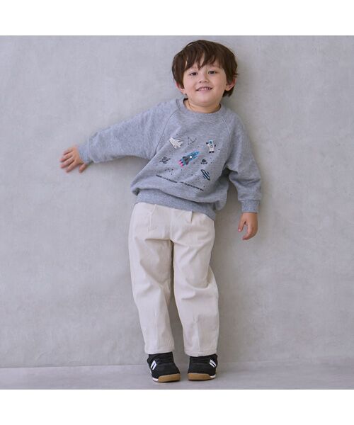 petit main / プティマイン スウェット | 【プティプラ】BOYSトレーナー | 詳細1