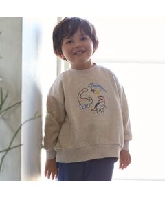 petit main / プティマイン スウェット | 〈フワのびっと〉刺繡アソートトレーナー