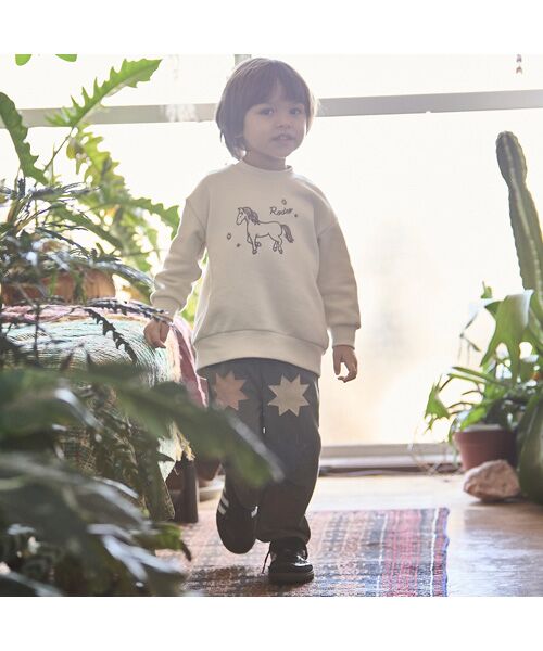 petit main / プティマイン スウェット | 〈フワのびっと〉刺繡アソートトレーナー | 詳細2