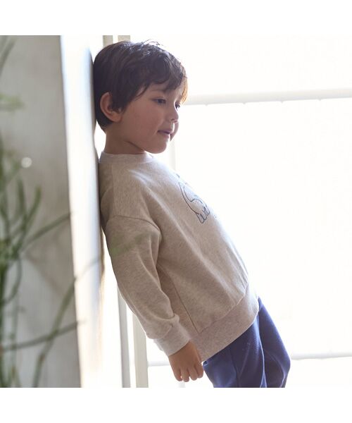 petit main / プティマイン スウェット | 〈フワのびっと〉刺繡アソートトレーナー | 詳細3