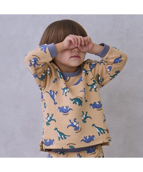 petit main / プティマイン ルームウェア | BOYSキルティングパジャマ | 詳細2