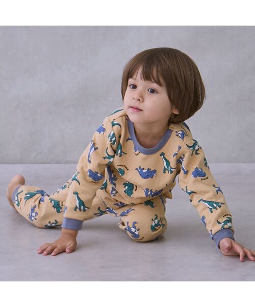 petit main / プティマイン ルームウェア | BOYSキルティングパジャマ | 詳細3